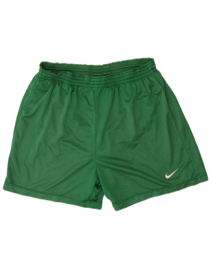 Pantaloni scurți sport Nike pentru bărbați, XL, verde, poliester în schemă