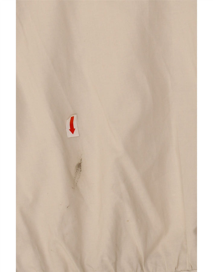 Jachetă bomber supradimensionată pentru femei NINO UK 20 2XL bumbac bej