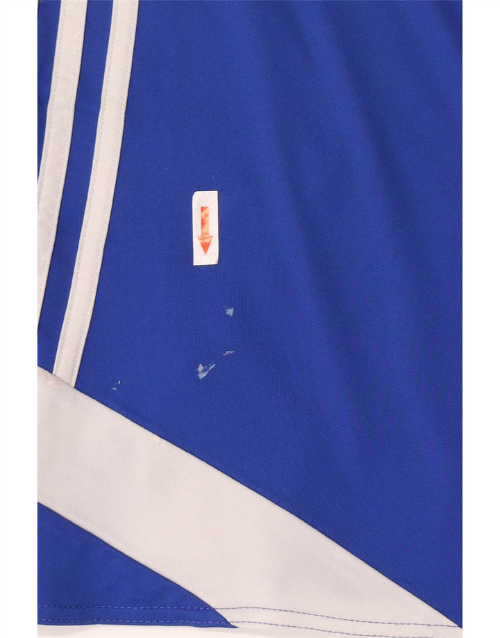 Pantaloni scurți sport pentru bărbați Adidas XL, albastru, poliester color bloc