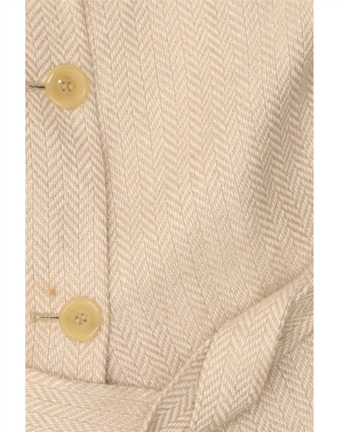 Pardesiu pentru femei Elegance UK 12 Medium Beige Herringbone In