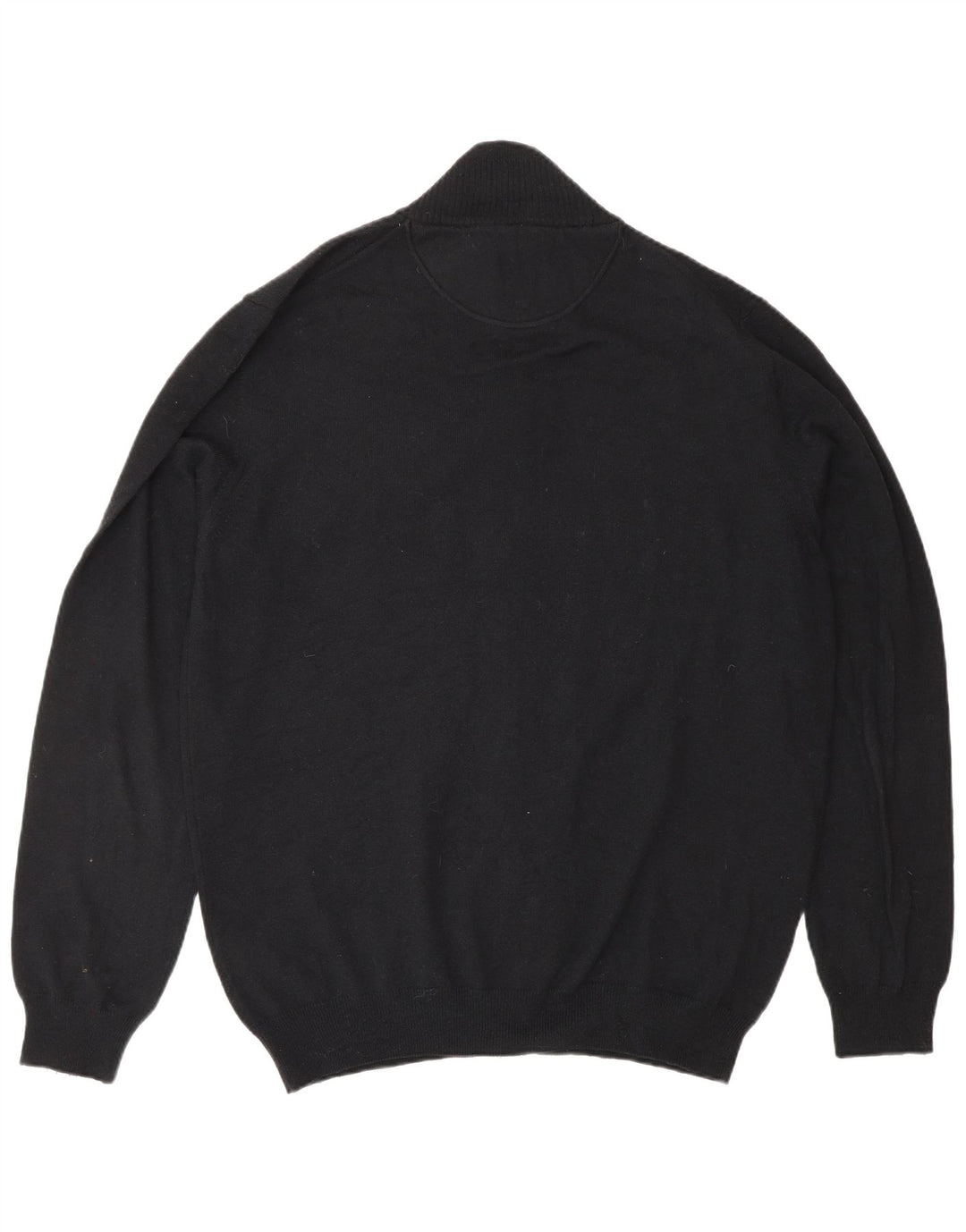 Pulover cardigan pentru bărbați TRUSSARDI JEANS 3XL Lână neagră