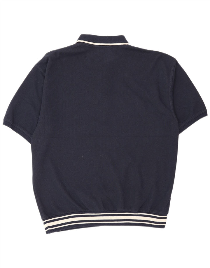 Tricou polo Essentials pentru bărbați, mare bleumarin