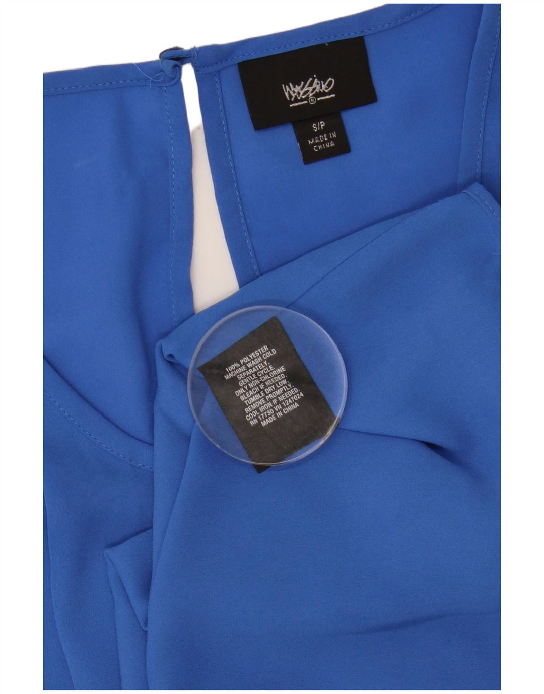 Bluză fără mâneci pentru femei MOSSIMO UK 10 Poliester albastru mic