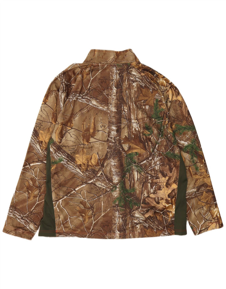 Trening pentru bărbați Cold Gear Pullover Top 2XL maro Colorblock