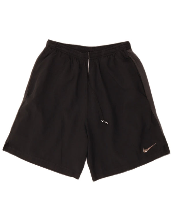 Pantaloni scurți sport Nike Dri Fit pentru bărbați, mici, negru, poliester