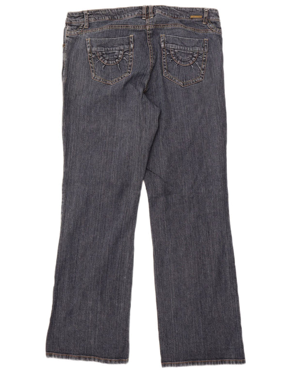 Blugi drepti pentru femei Autograph UK 18 XL W38 L33 Albastru