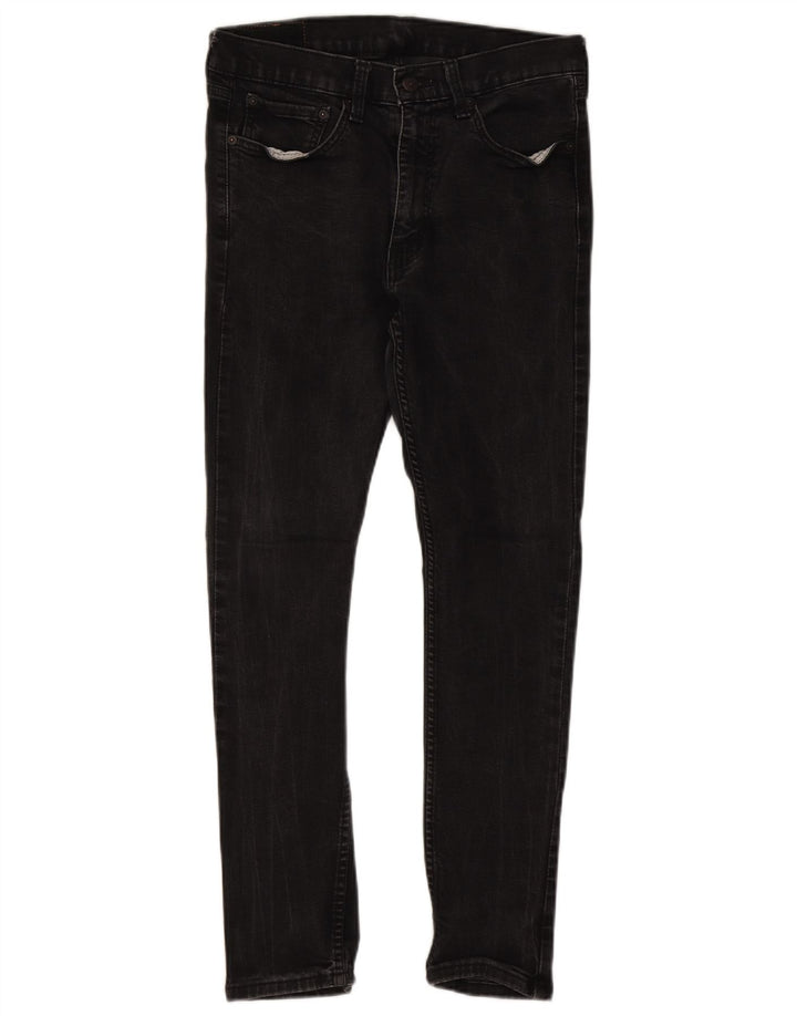Jeans skinny 519 Hi-Ball pentru bărbați LEVI'S W34 L28 bumbac negru