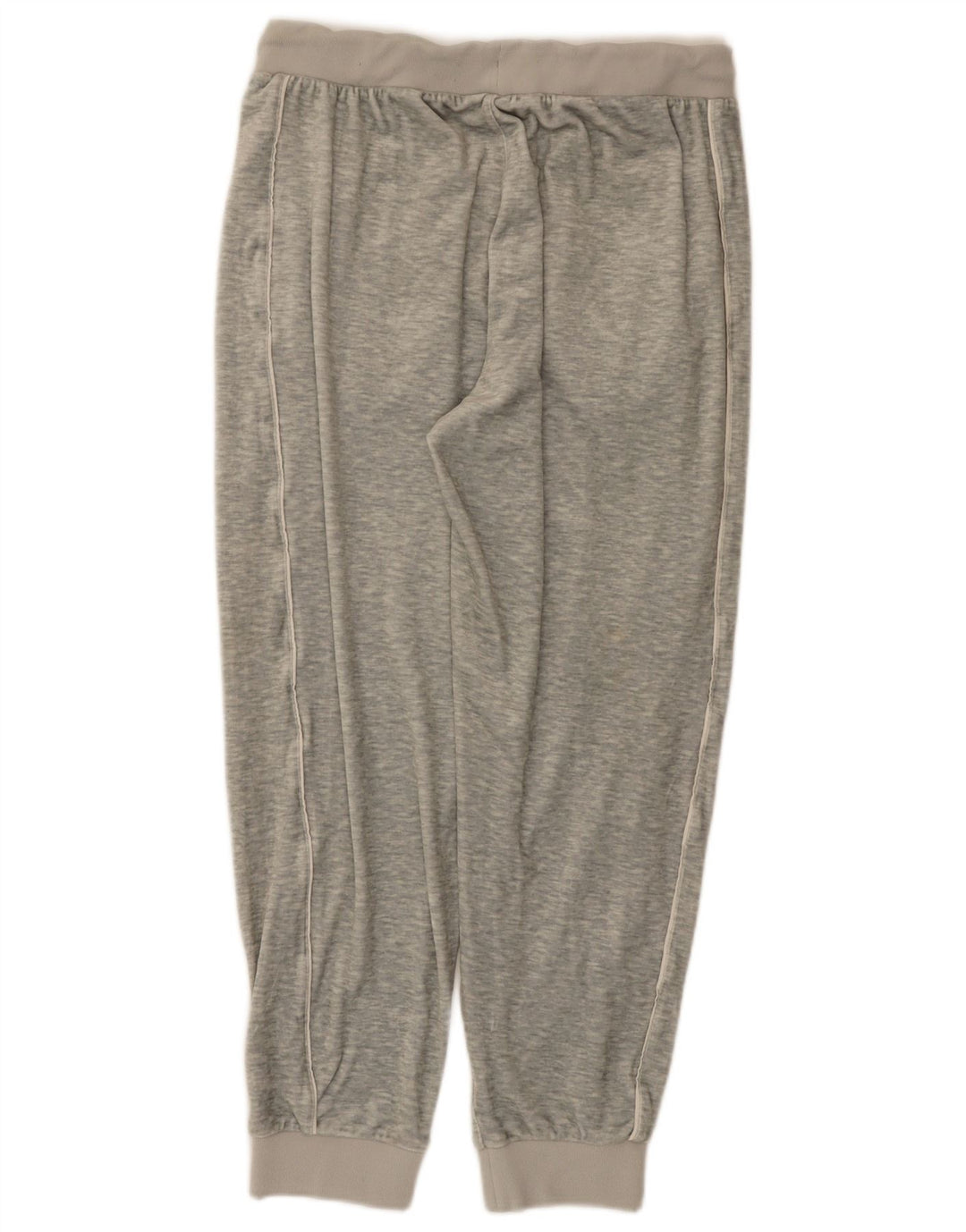 Pantaloni de trening Fila din velur pentru bărbați Joggeri din poliester cu pete gri mediu