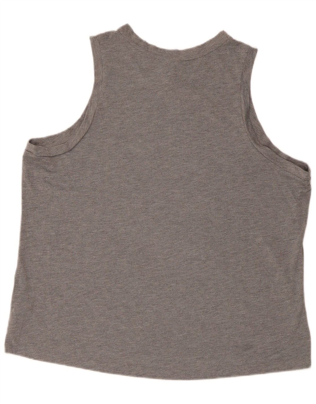 Top cu vestă grafică Nike pentru femei, cu formă regulată, UK 18 XL, poliester gri