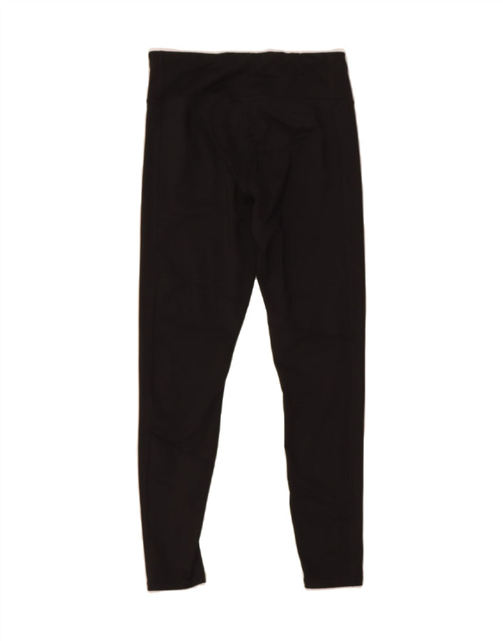 PUMA Womens Leggings UK 12 Medium Black Polyester Vintage Puma and Second-Hand Puma from Messina Hembry 