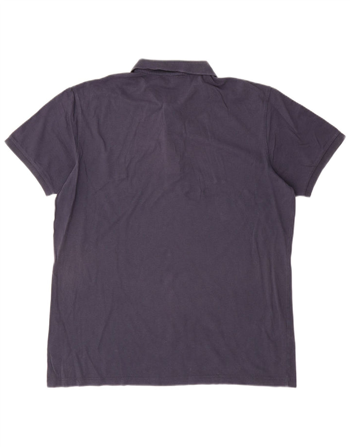 Tricou polo pentru bărbați Lacoste Mărimea 7 2XL Bleumarin