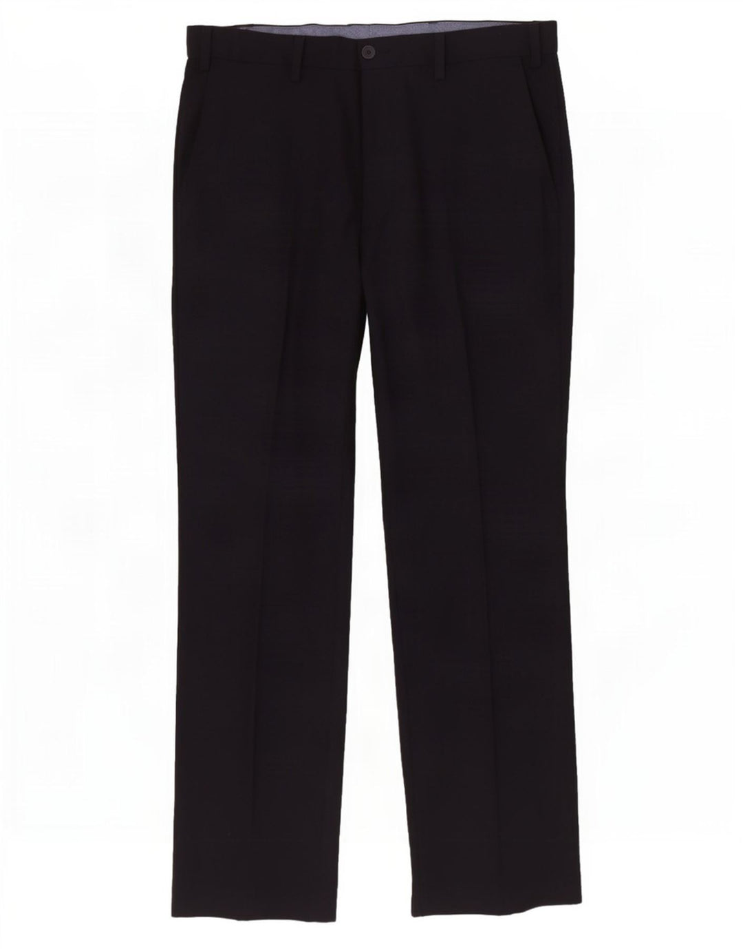 Pantaloni chino obișnuiți pentru bărbați Marks & Spencer L34 L31 Poliester bleumarin