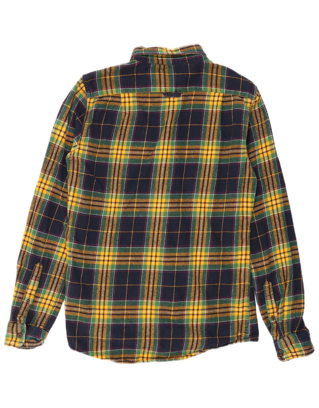 Cămașă de flanel cu carouri Superdry pentru bărbați, bumbac caros, multicolor