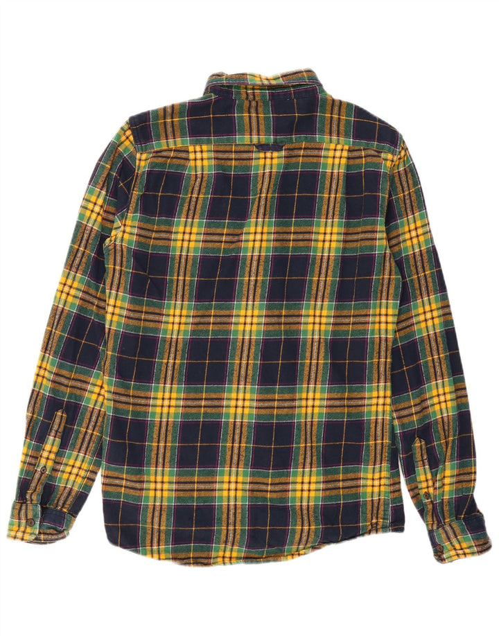 Cămașă de flanel cu carouri Superdry pentru bărbați, bumbac caros, multicolor