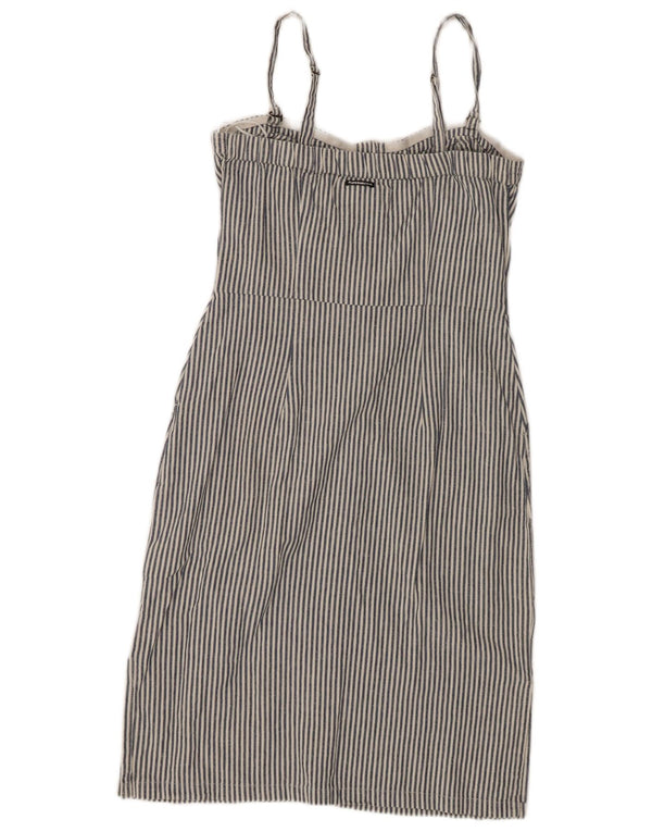 Rochie de soare pentru femei Superdry UK 10 mic, bleumarin, bumbac cu dungi