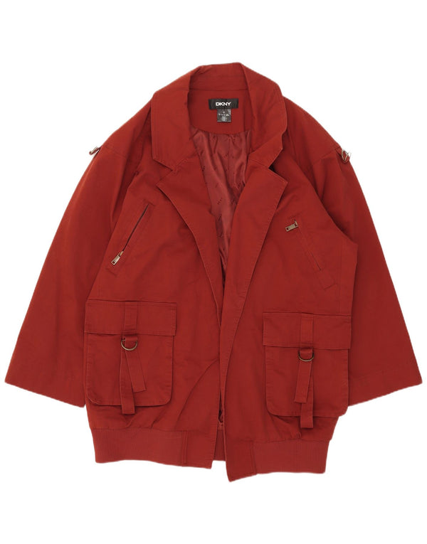 Pardesiu supradimensionat pentru femei Dkny UK 10 Small Red