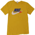 Tricou grafic Nike pentru bărbați Top mic din bumbac galben