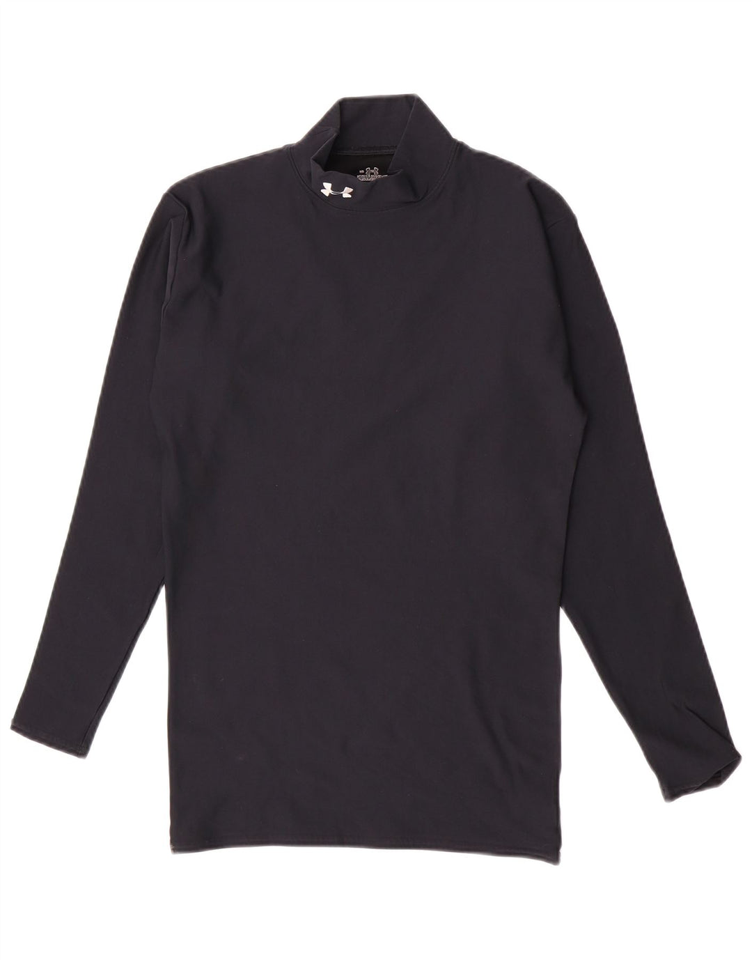 Top pentru femei Under Armour cu mânecă lungă UK 14 mare, nailon bleumarin