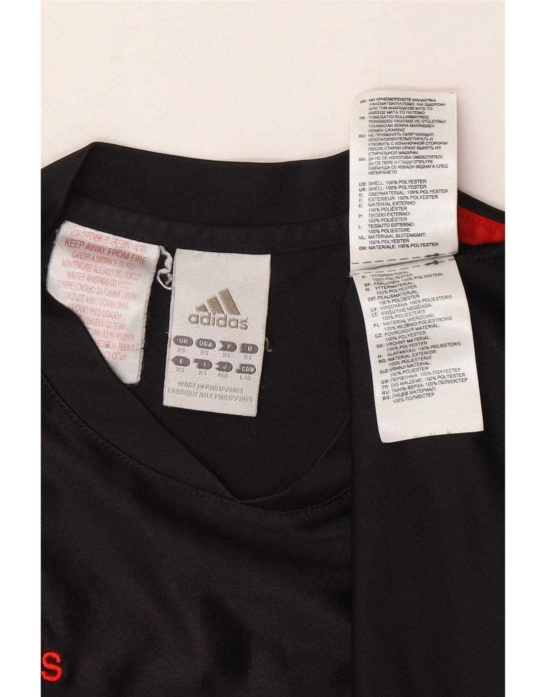 Tricou pentru bărbați Adidas Top XS Poliester negru