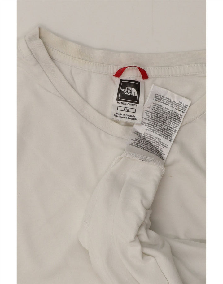 Tricou pentru bărbați THE NORTH FACE Top mare din bumbac alb