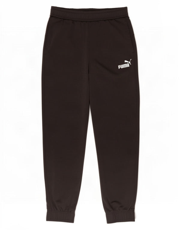 Pantaloni de trening Puma pentru bărbați Joggeri poliester mediu negru