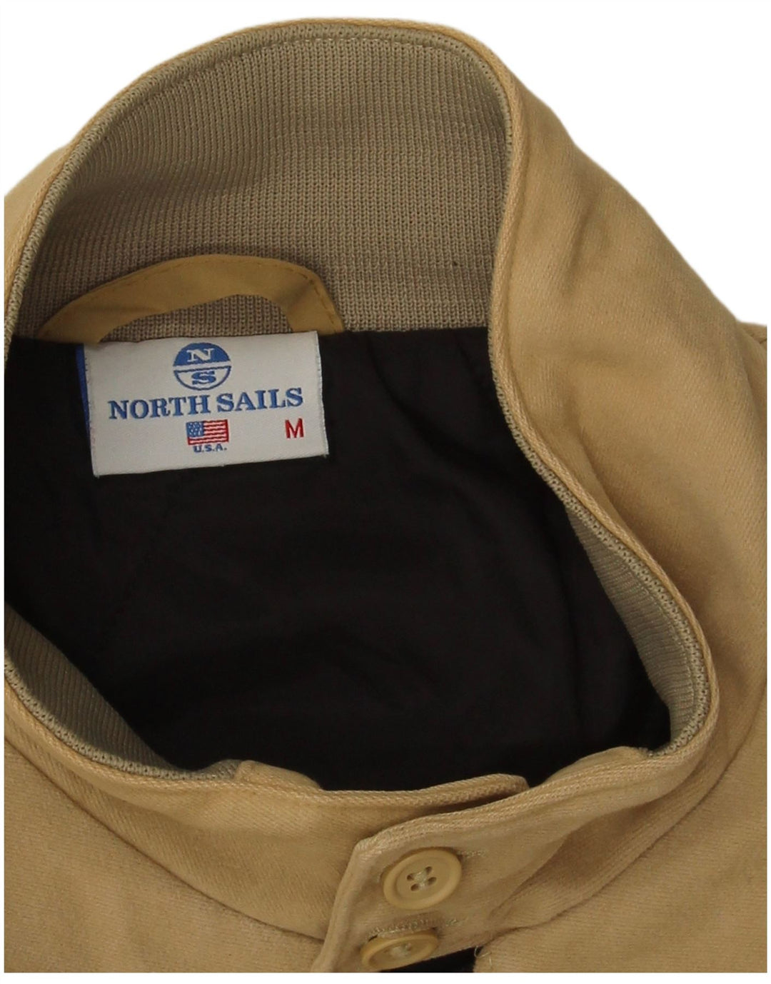 Bomber pentru bărbați North Sails UK 38 Bej mediu