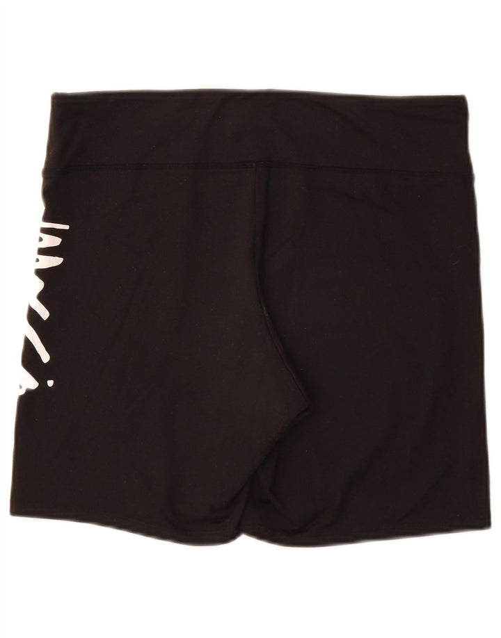 Pantaloni scurți sport grafic Mossimo pentru femei US 14 XL negru