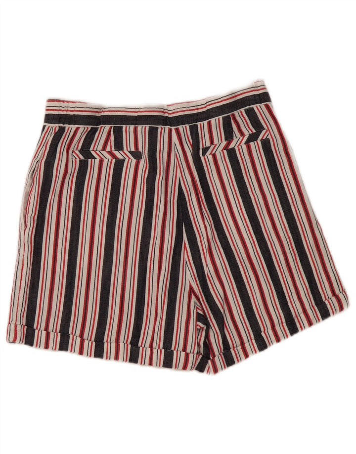 Pantaloni scurti chino French Connection pentru femei UK 8 Small W28 Multicolore Dungi