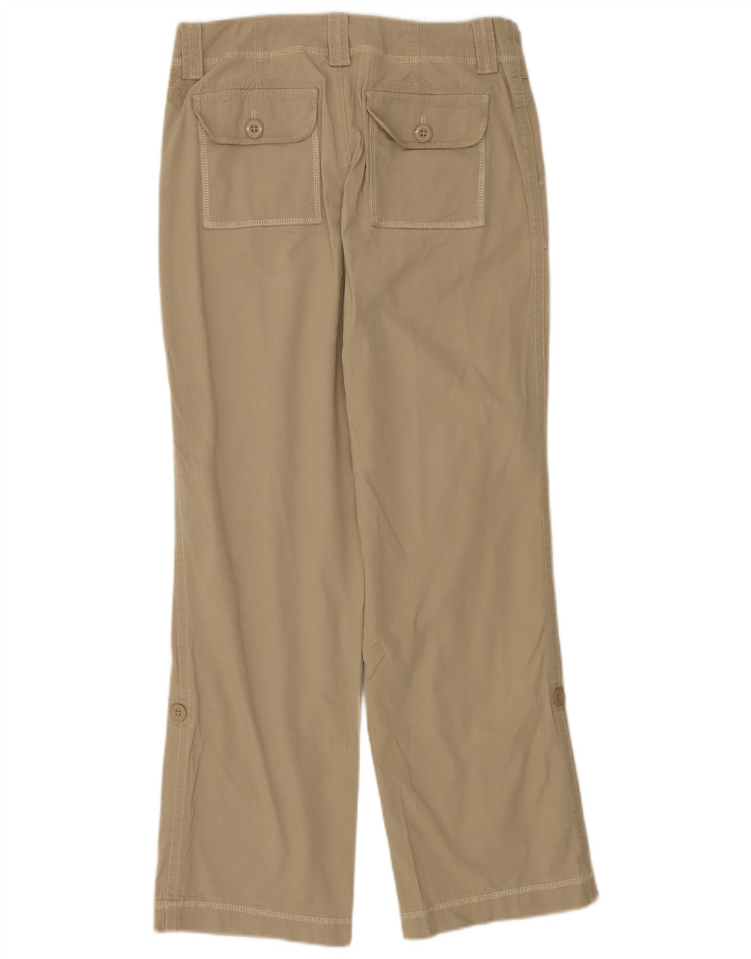 Eddie Bauer Pantaloni chino drepți pentru femei US 6 Medium W30 L31 Bej Bumbac