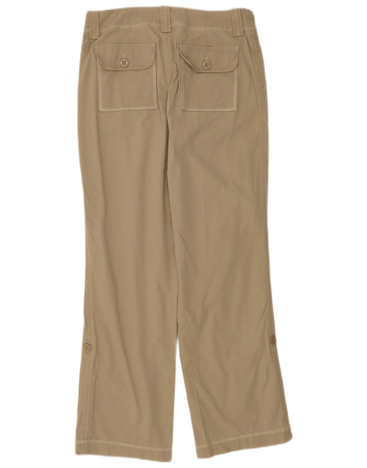 Eddie Bauer Pantaloni chino drepți pentru femei US 6 Medium W30 L31 Bej Bumbac