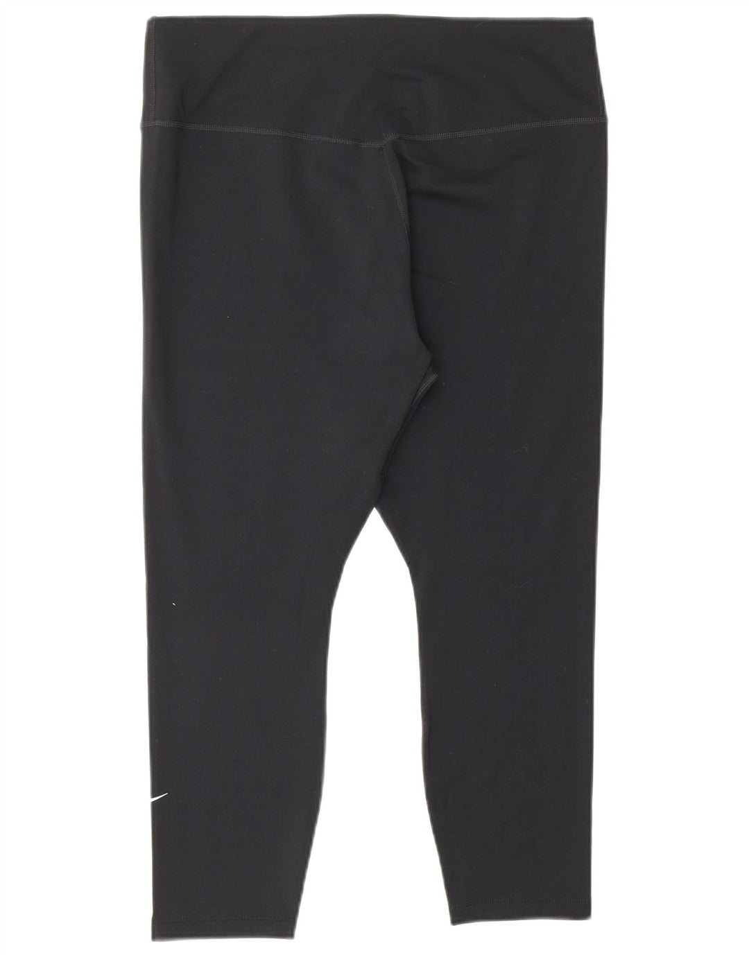 Leggings NIKE Dri Fit Capri pentru femei UK 14 Poliester negru mare