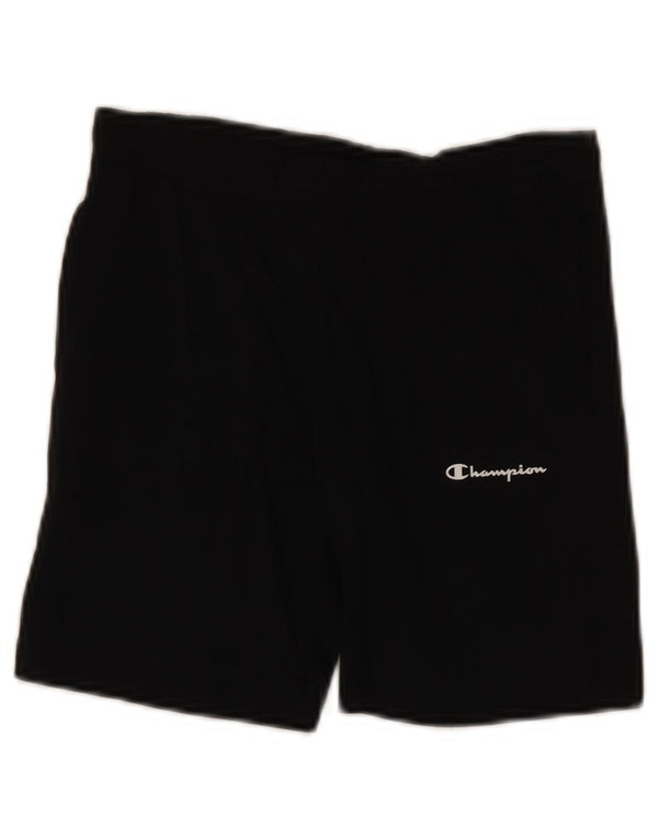 Pantaloni scurți sport Champion pentru băieți 3-4 ani 2XS bumbac negru