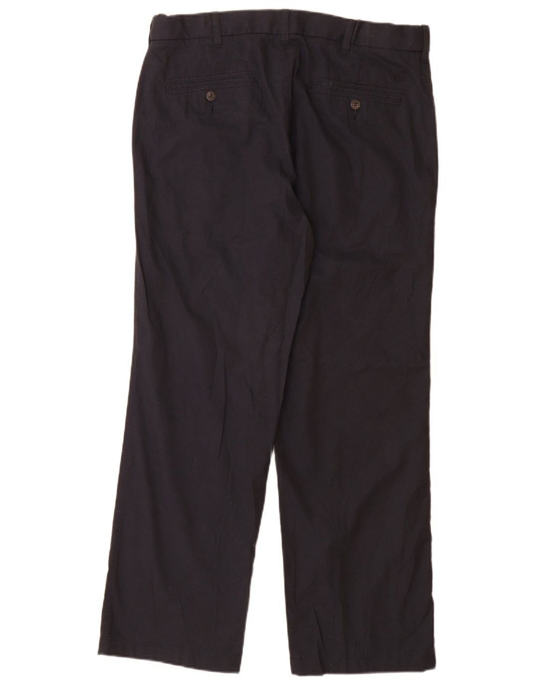 MARKS & SPENCER Pantaloni chino pentru bărbați Blue Harbour W34 L29 bleumarin