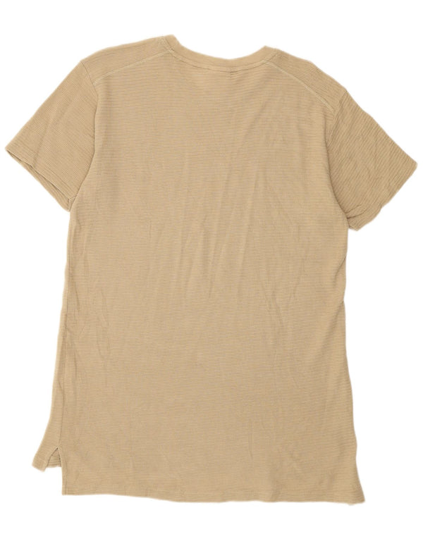 Tricou pentru bărbați Zara Top din bumbac maro mediu