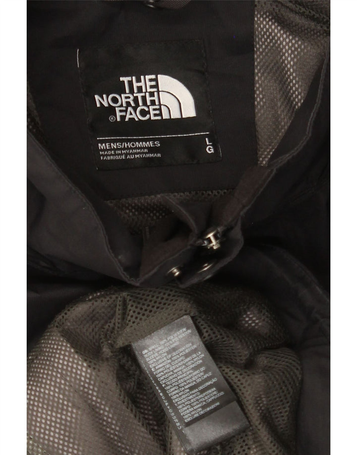 The NORTH FACE Jachetă de ploaie cu glugă pentru bărbați UK 40 Poliester negru mare
