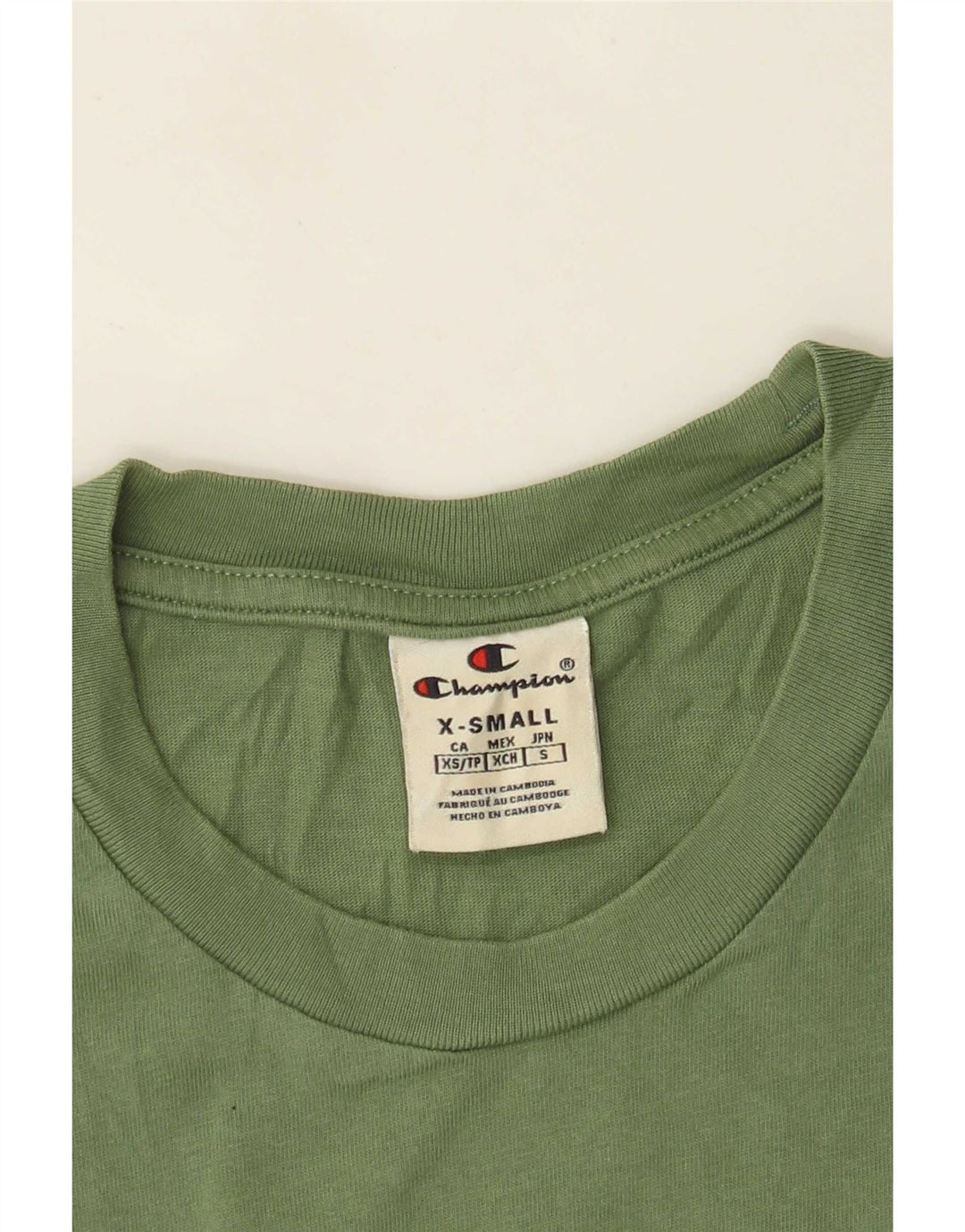 Tricou grafic pentru bărbați Champion Top XS Verde