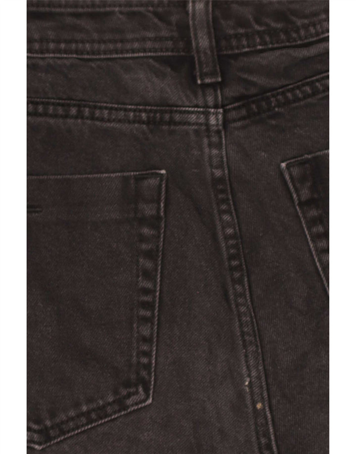 Pantaloni scurți din denim pentru femei Zara Medium W28 Bumbac negru