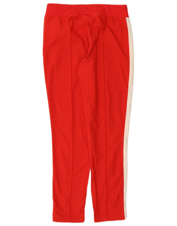 Pantaloni de trening Puma pentru femei UK 12 Medium Red Colorblock Poliester