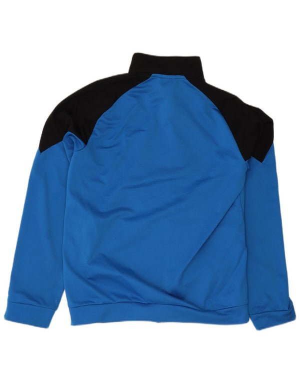 Jachetă de trening cu grafică Puma pentru băieți 13-14 ani, albastru, color block