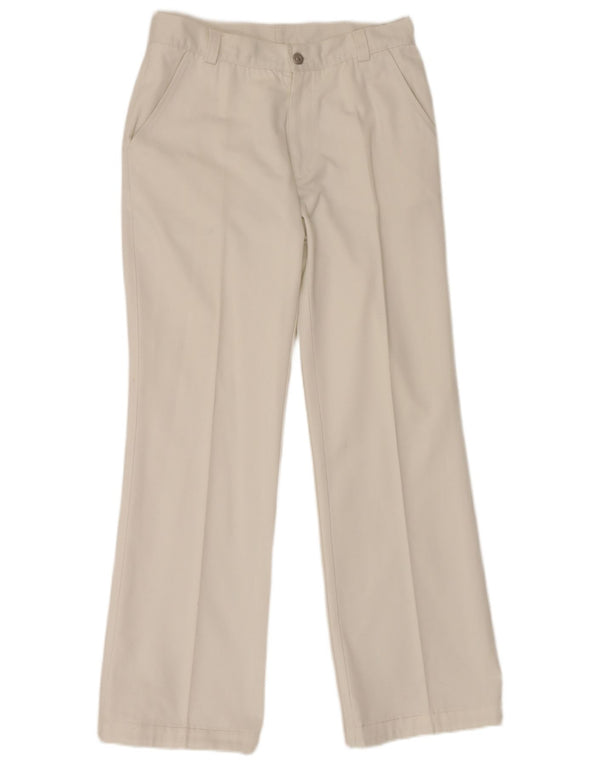 Pantaloni chino drepți pentru femei Energie L36 L33 Poliester alb