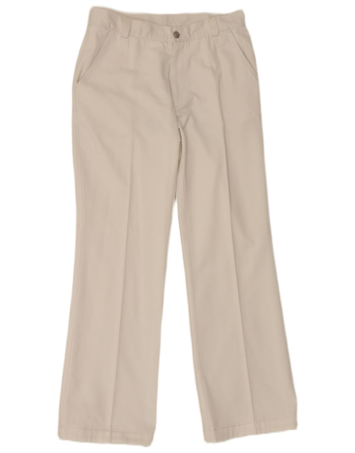 Pantaloni chino drepți pentru femei Energie L36 L33 Poliester alb