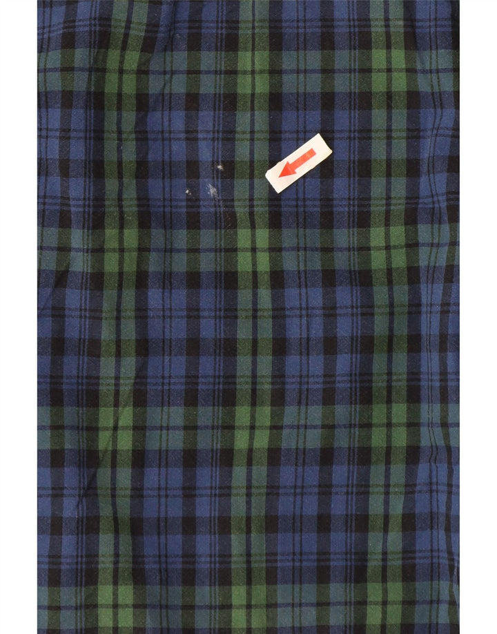 Cămașă pentru bărbați J. Crew Tailored Fit Bumbac cu carouri, albastru, mediu