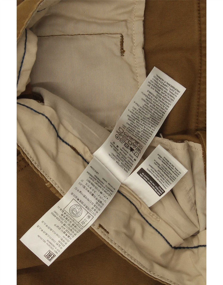 Pantaloni cargo dritti pentru bărbați Levi's W36 L30 bumbac maro