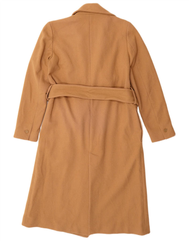 Palton Massimo Dutti Femei EU 34 2XS Lână Bej
