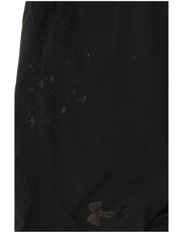 Pantaloni scurți sport Under Armour pentru bărbați, poliester mediu negru