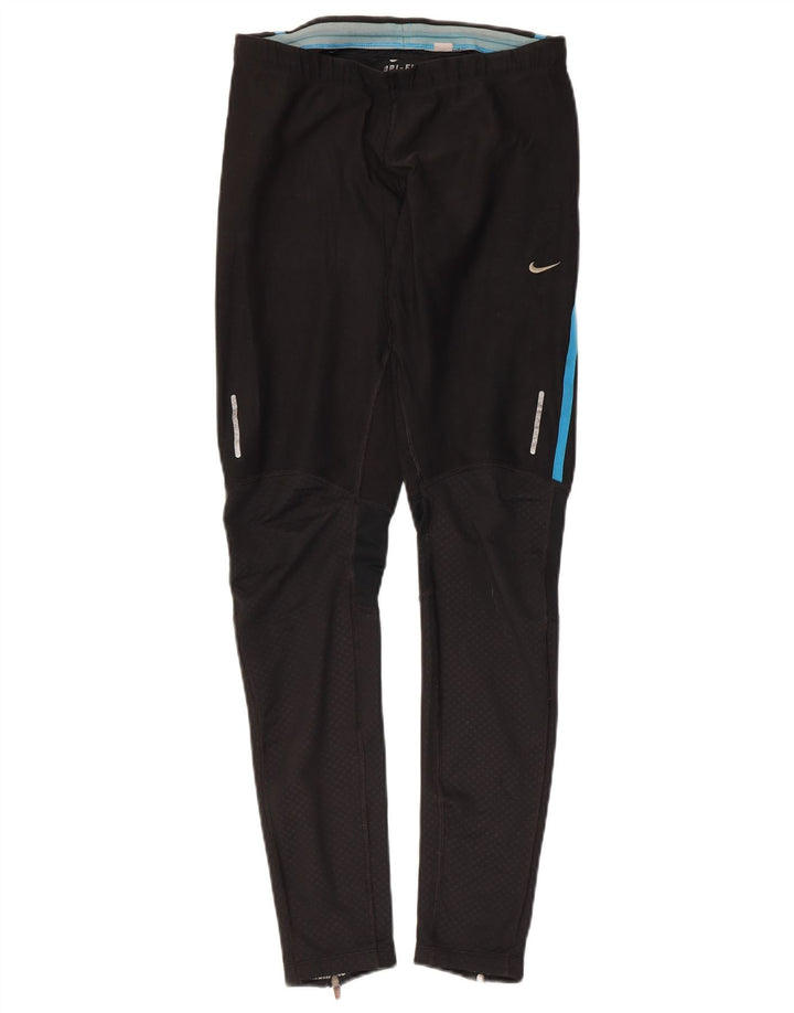 Leggings Nike Dri Fit pentru femei UK 14 Medium Black Spotted