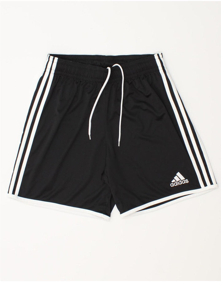 Pantaloni scurți sport pentru bărbați Adidas Climalite, poliester mediu negru