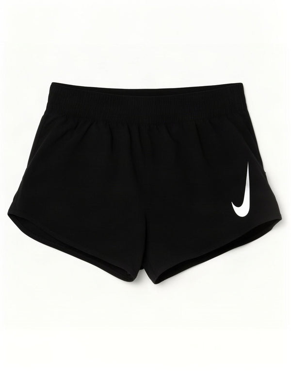 Pantaloni scurți sport Nike Dri Fit pentru femei UK 18 XL Negru