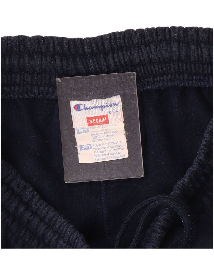 Pantaloni de trening pentru bărbați Champion, bumbac, albastru bleumarin mediu