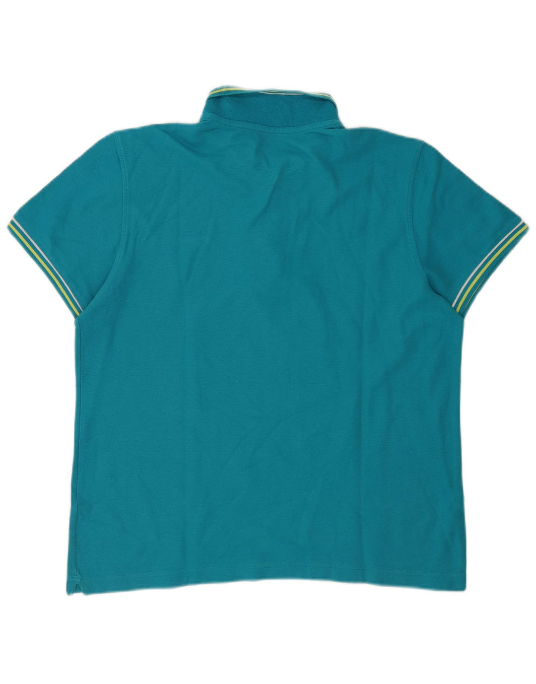 Tricou polo pentru bărbați Lotto, cu dungi mari, albastre